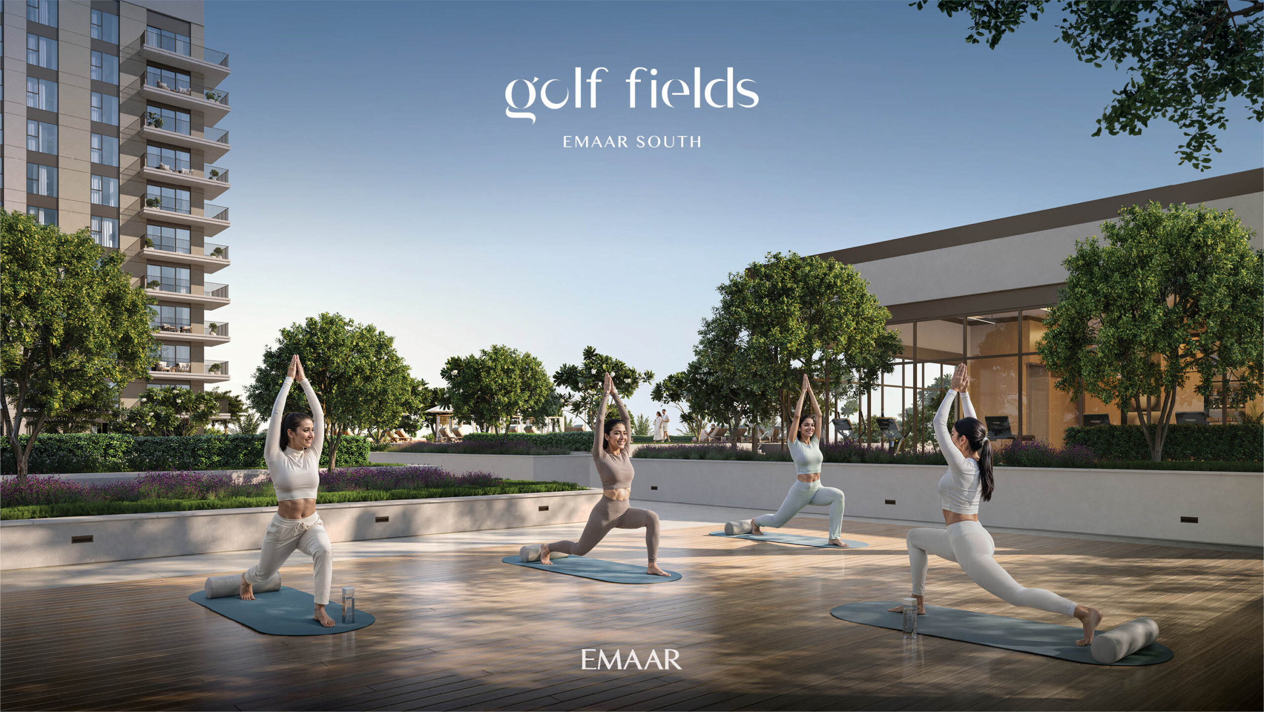 Golf Fields Front Living in Emaar South
